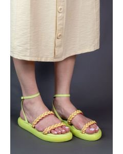 Papete Verde com Tiras