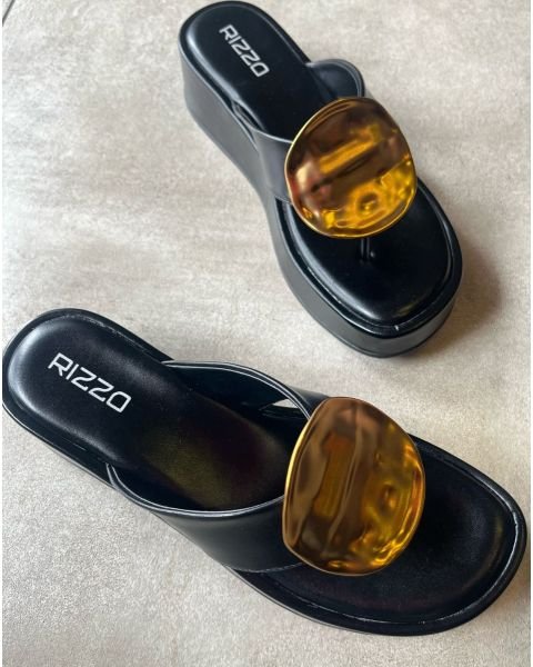 Flatform Preta Raquel