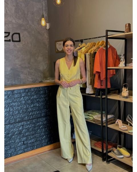 Conjunto Raissa Amarelo