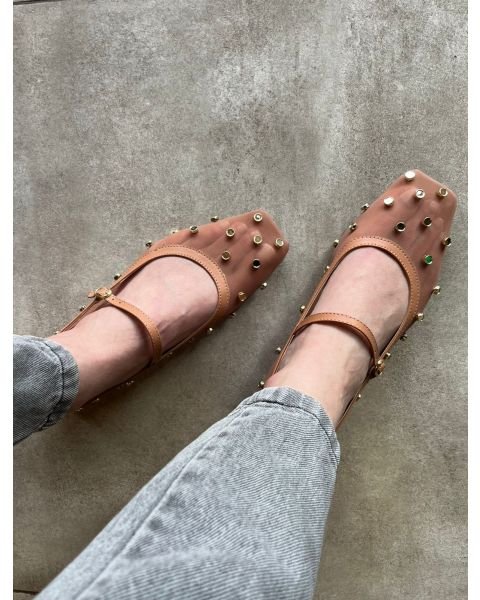 Sapatilha Bege Drika